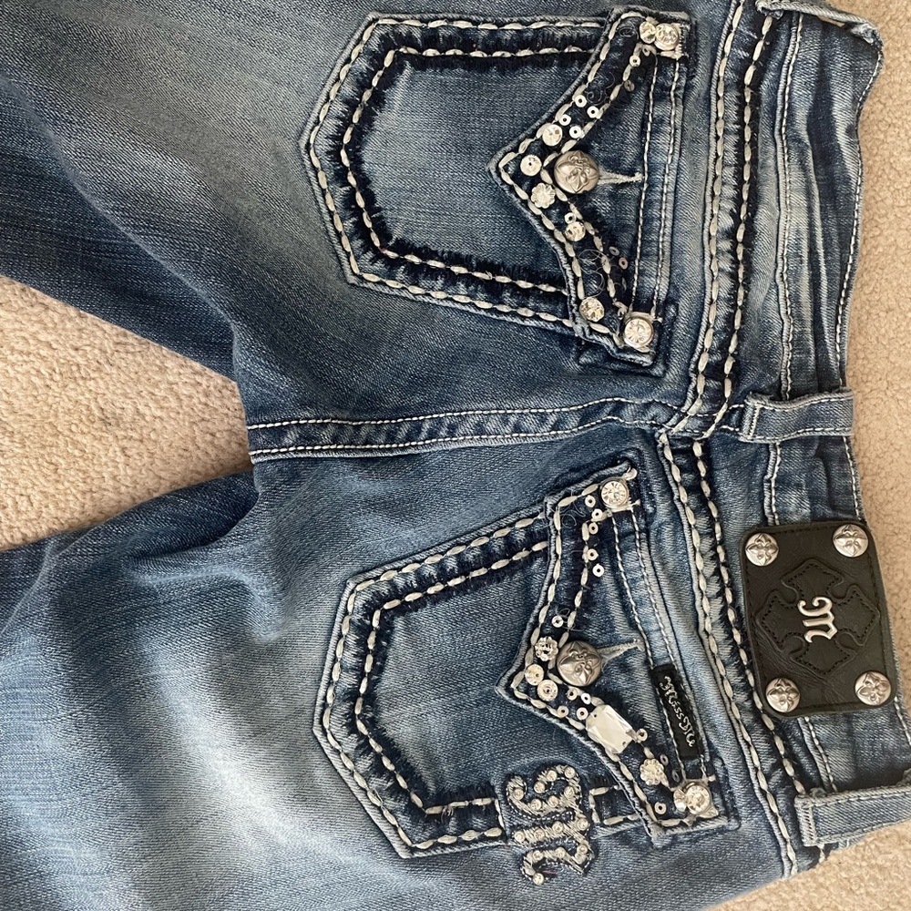 Y2K Low rise bootcut Miss Me Jeans